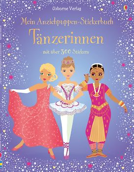 Mein Anziehpuppen-Stickerbuch: Tänzerinnen