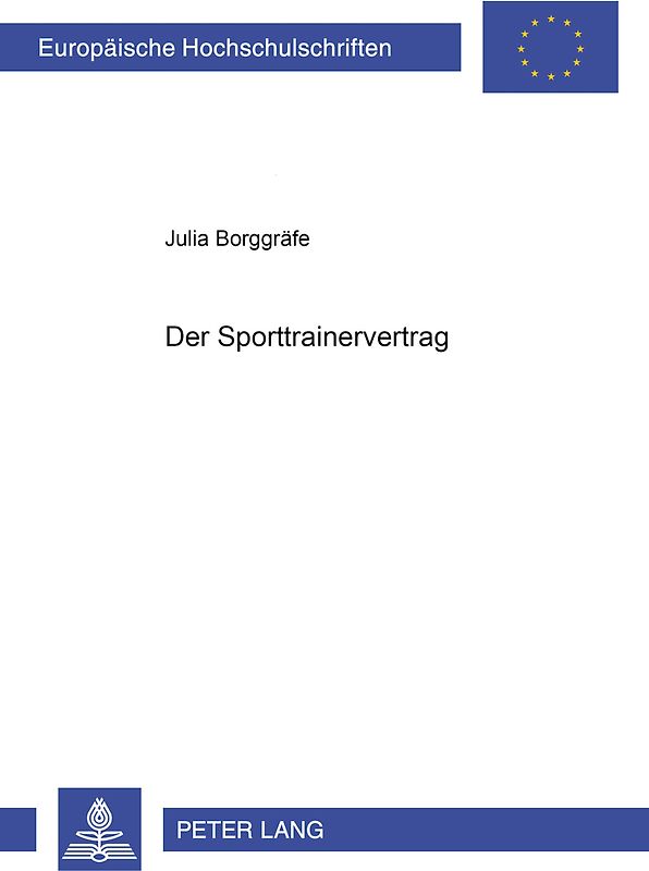 Der Sporttrainervertrag