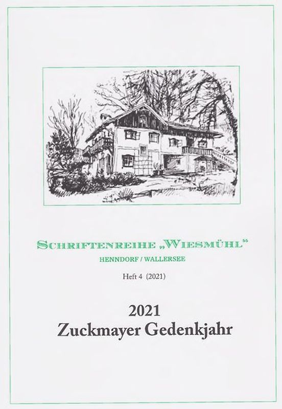 Schriftenreihe ´Wiesmühl´ Heft 4 2021