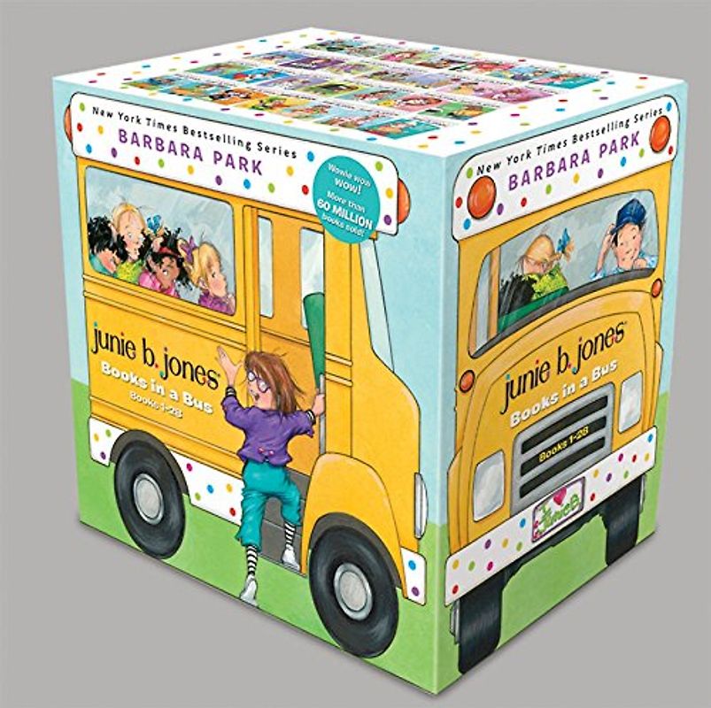 Junie B. Jones Books in a Bus 28-Book Boxed Set