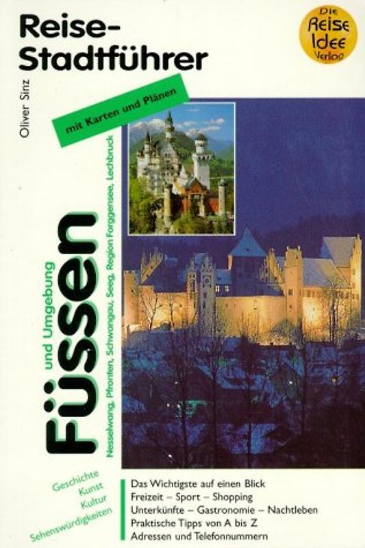 Füssen und Umgebung. Stadtführer