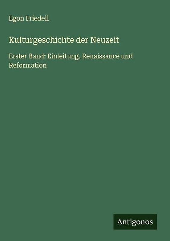 Kulturgeschichte der Neuzeit