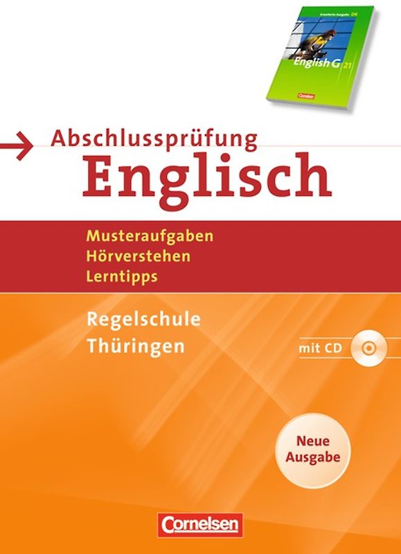 Abschlussprüfung Englisch - English G 21 - Thüringen - Regelschule - 10. Schuljahr