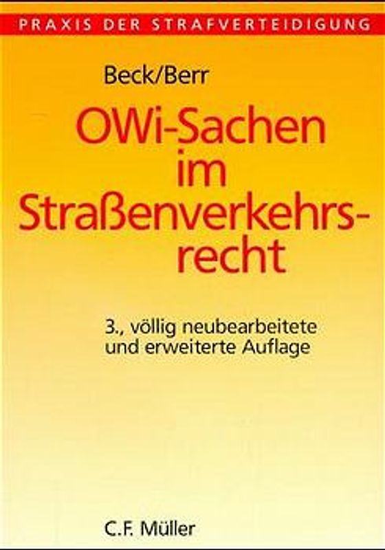 OWi-Sachen im Straßenverkehrsrecht