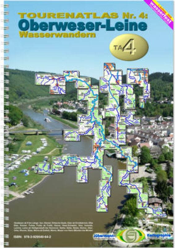 TourenAtlas Wasserwandern / TA4 Oberweser - Leine