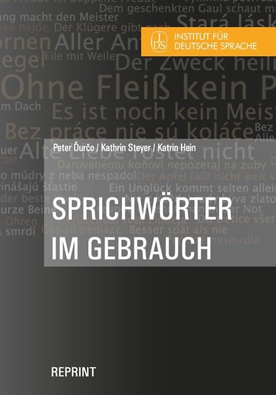 Sprichwörter im Gebrauch