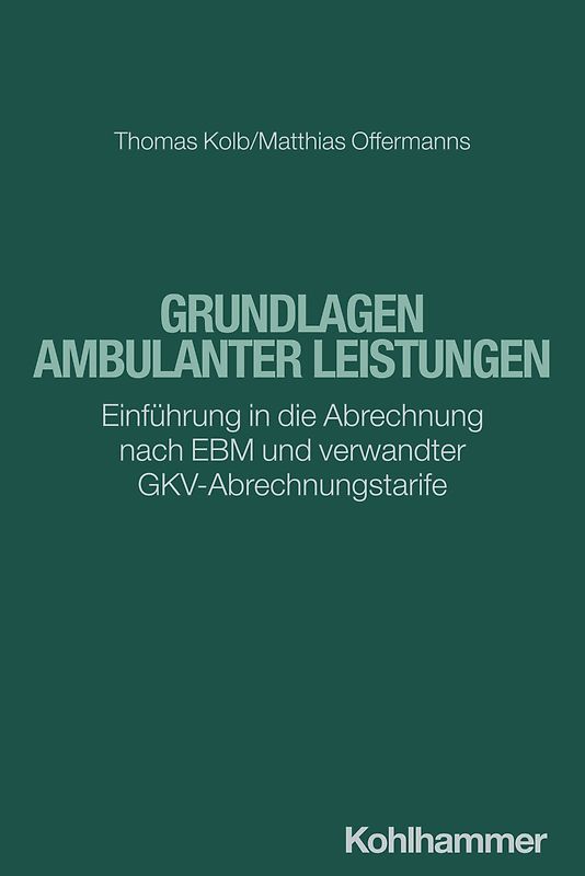 Grundlagen ambulanter Leistungen