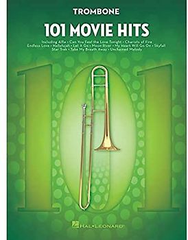 101 Movie Hits for Trombone