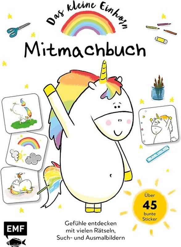 Das kleine Einhorn – Mitmachbuch