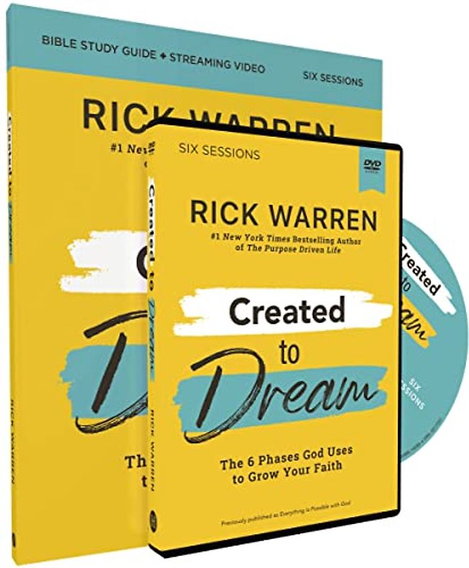 Created to Dream Study Guide with DVD