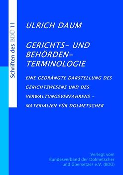 Gerichts- und Behördenterminologie
