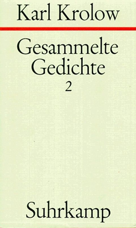 Gesammelte Gedichte. 4 Bände