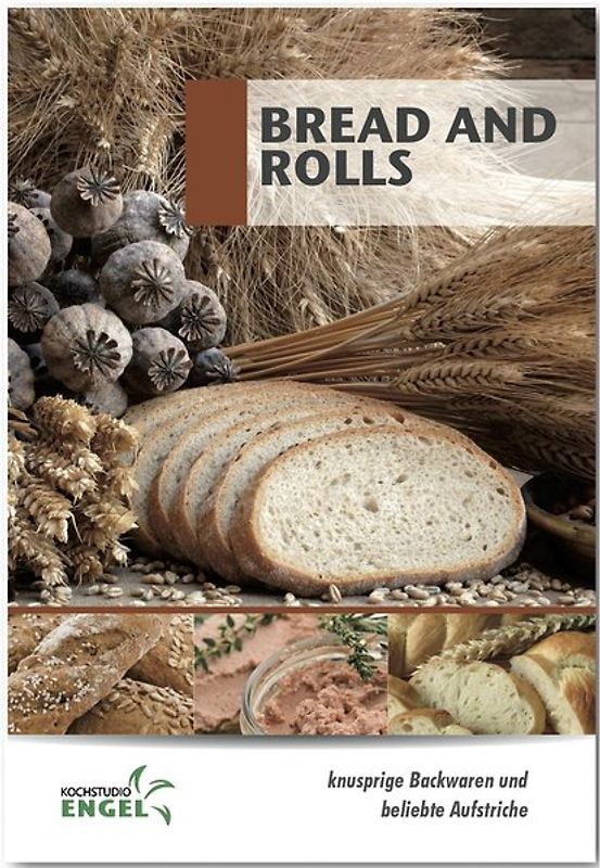 Bread and Rolls. crispy bakery products and delicious spreads for Thermomix