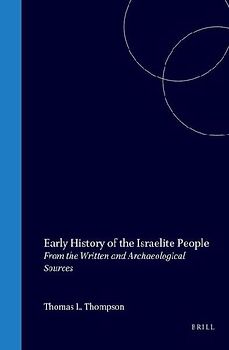 Early History of the Israelite People