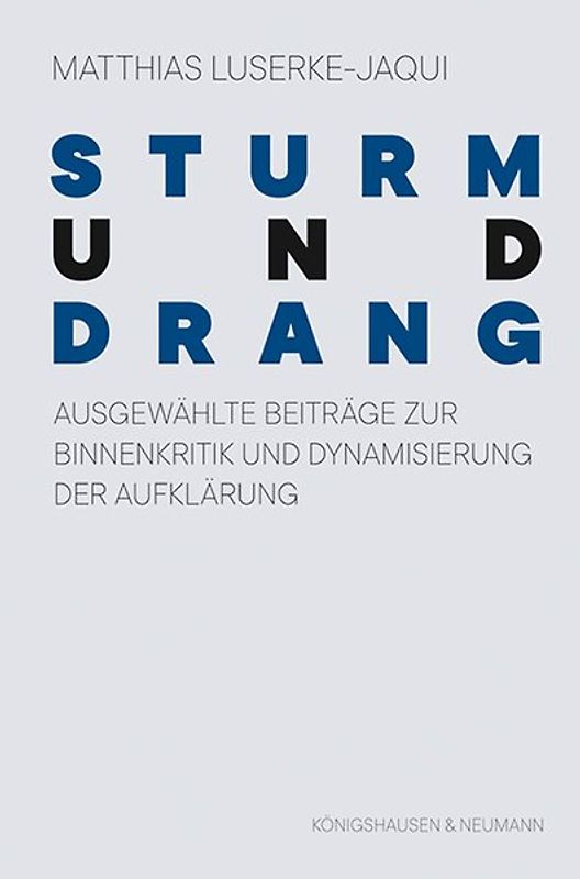 Sturm und Drang