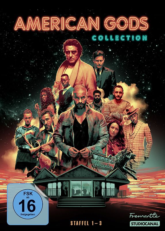 American Gods-Collection/Staffel 1-3/Blu-Ray [10-Disc] Blu-ray Disc