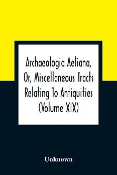 Archaeologia Aeliana, Or, Miscellaneous Tracts Relating To Antiquities (Volume Xix)