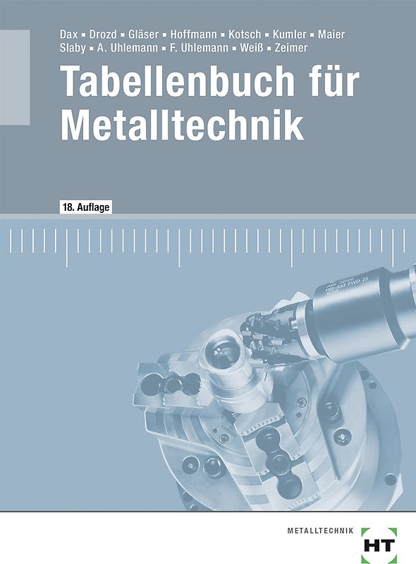 eBook inside: Buch und eBook Tabellenbuch für Metalltechnik