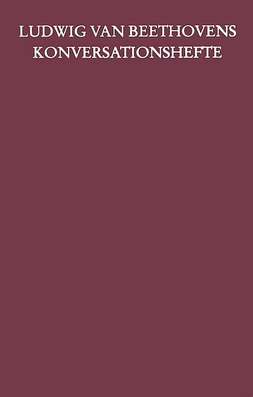Beethovens Konversationshefte