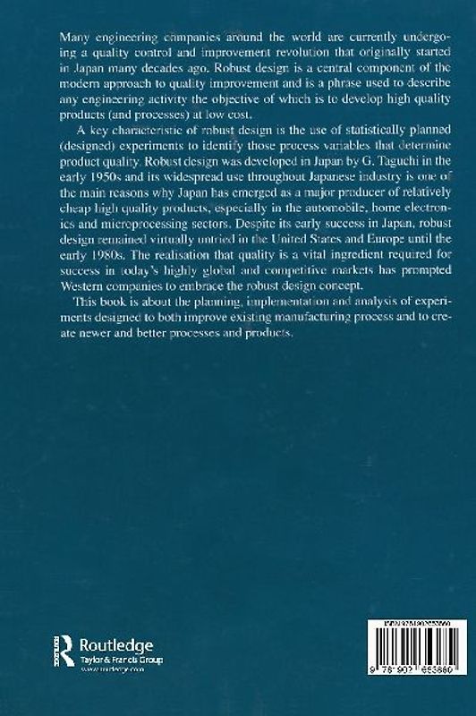 Optimisation of Manufacturing Processes