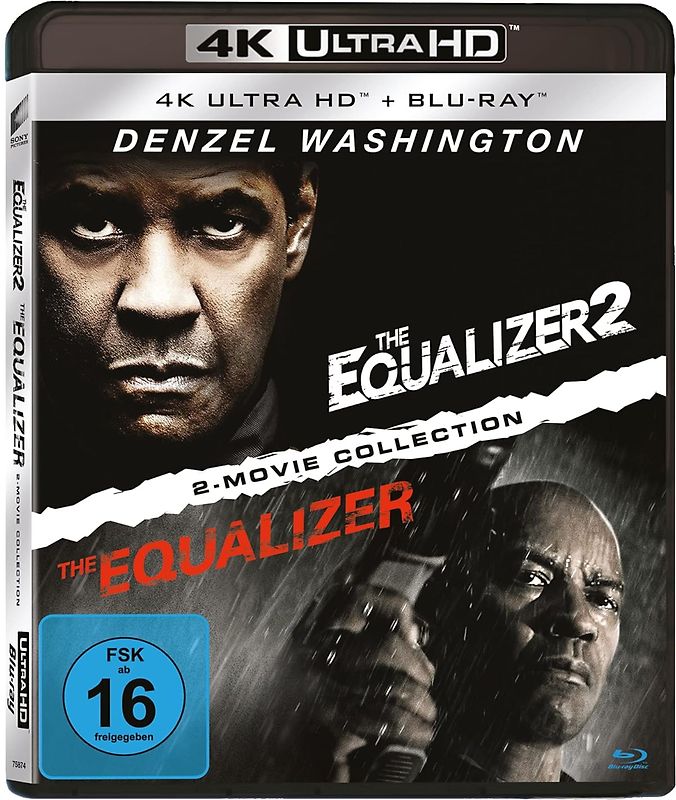 Equalizer 1 & 2 4K Ultra HD Blu-ray