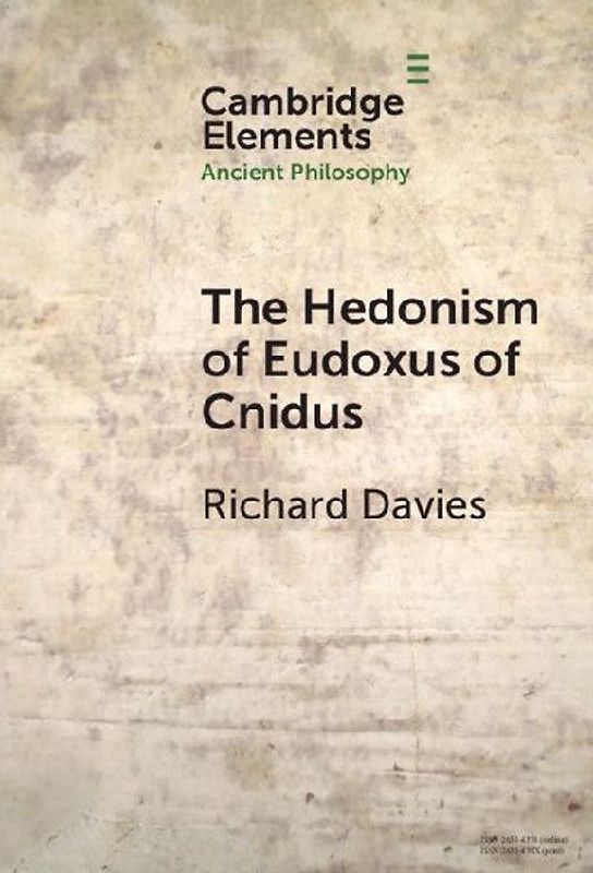 The Hedonism of Eudoxus of Cnidus
