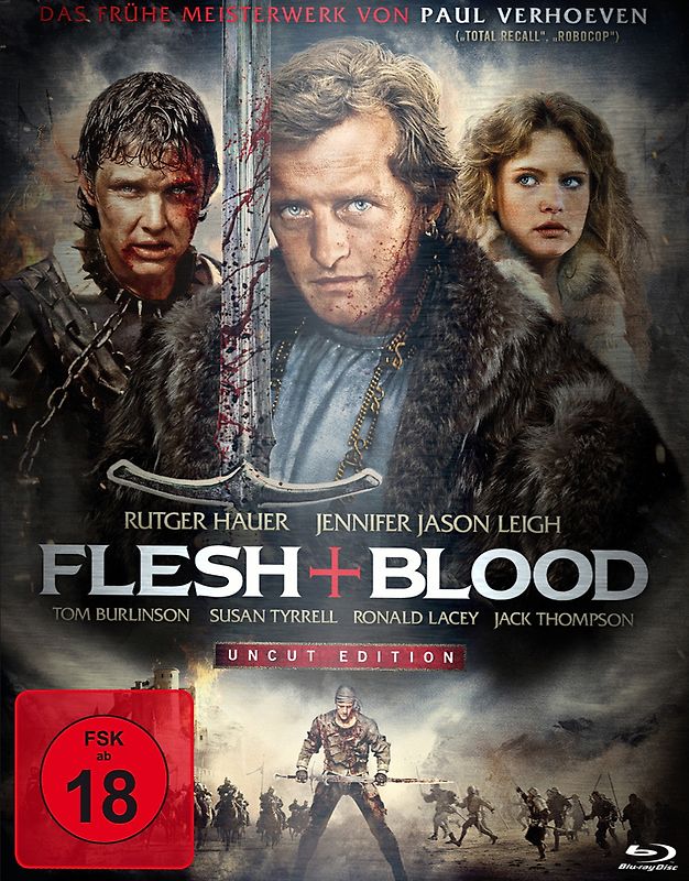 Flesh + Blood - Uncut [Steelbook] Blu-ray Disc