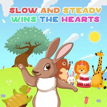 Slow And Steady Wins the Hearts: If you are looking for a book to help your child learn to read in his free time, this book will be a good choice.