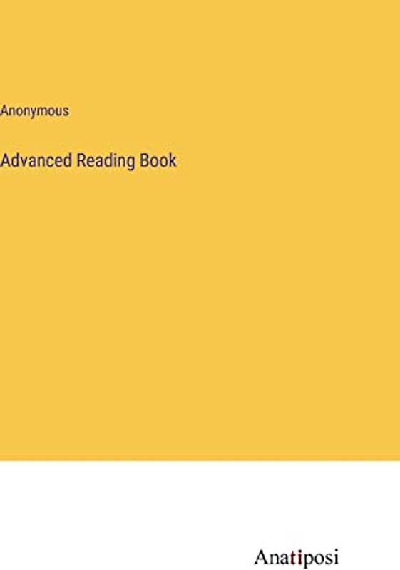 Advanced Reading Book