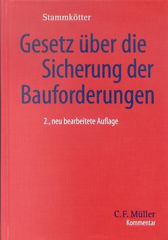 Gesetz über die Sicherung der Bauforderungen