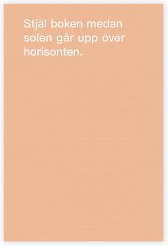 Hur man knycker böcker