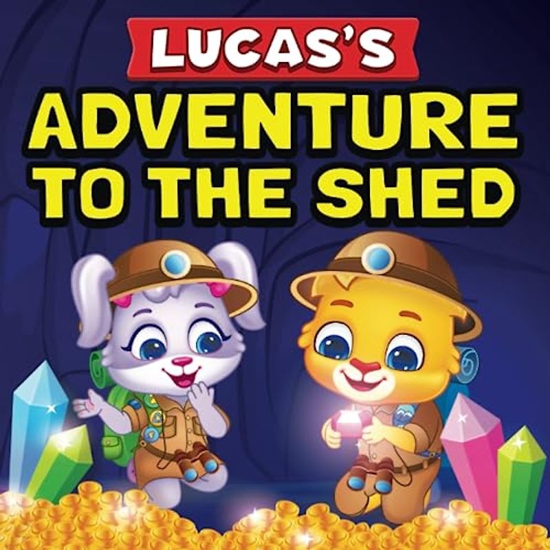 Lucas's Adventure To The Shed: From Shed Cleaning To Treasure Hunting | Bedtime Story Book For Toddlers & Kids | Lucas and Ruby's Imaginative Adventure | Children's Book For Ages 3 To 7