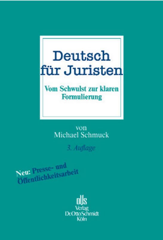 Deutsch für Juristen