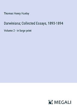 Darwiniana; Collected Essays, 1893-1894
