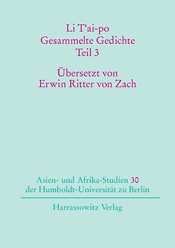 Li T'ai-po - Gesammelte Gedichte