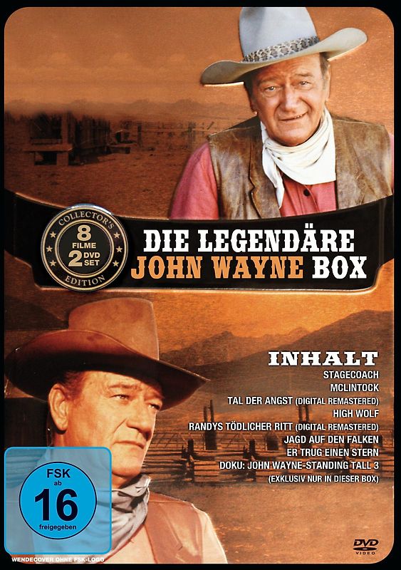 Die Legendäre John Wayne Box [2 DVDs] DVD
