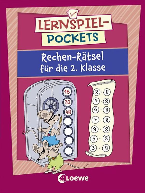 Lernspiel-Pockets - Rechen-Rätsel für die 2. Klasse