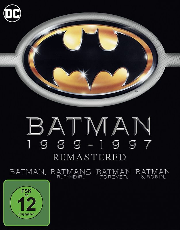 Batman 1989-1997 [4 Discs] Blu-ray Disc