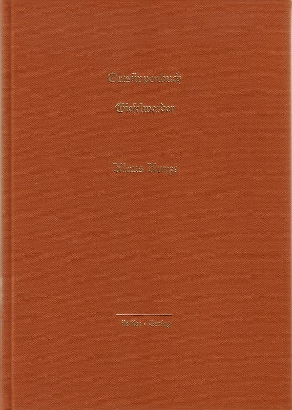 Ortssippenbuch Gieselwerder