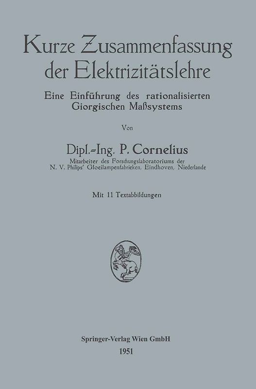 Kurze Zusammenfassung der Elektrizitätslehre