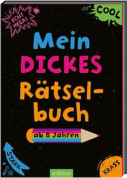 Mein dickes Rätselbuch ab 8 Jahren