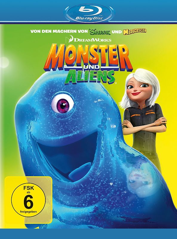 Monster und Aliens Blu-ray Disc