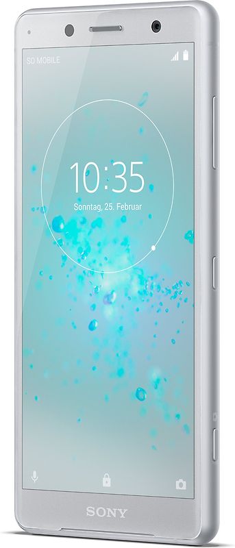 Sony Xperia XZ2 Compact Dual SIM 64GB bianco argento