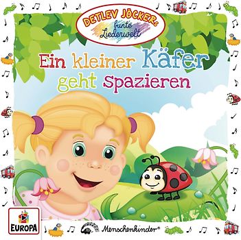 Ein kleiner Käfer geht spazieren
