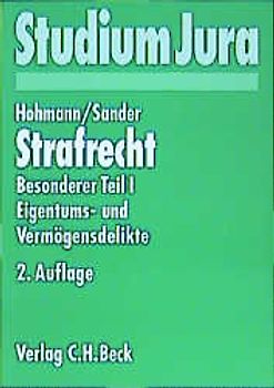 Strafrecht. Besonderer Teil I