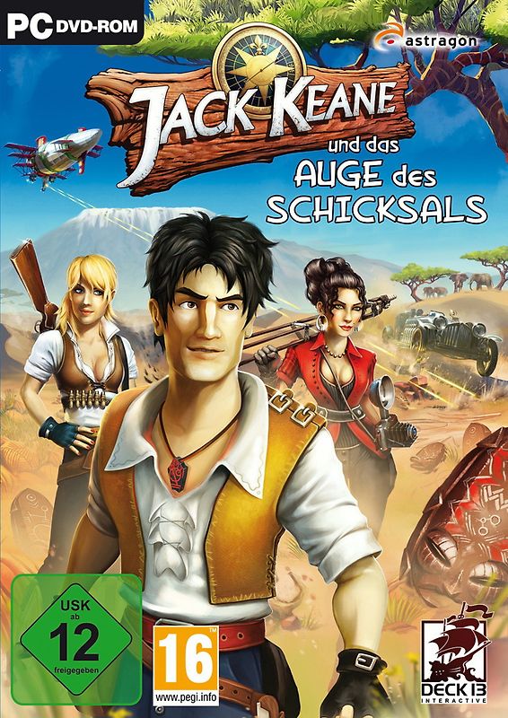Jack Keane und das Auge des Schicksals PC Spiele