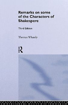 Remarks on Some of the Characters of Shakespeare