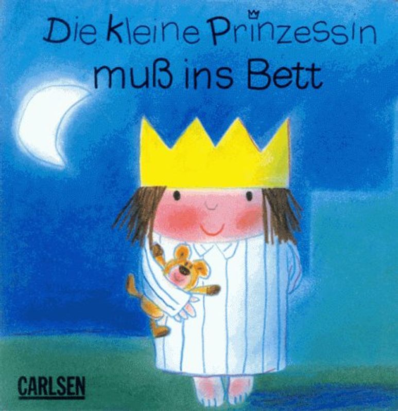 Die kleine Prinzessin muss ins Bett