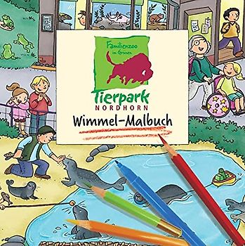 Tierpark Nordhorn Wimmel-Malbuch