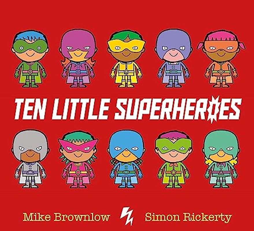 Ten Little Superheroes